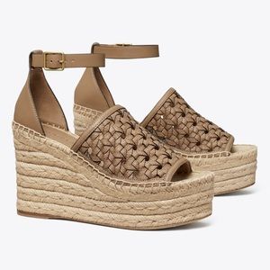 Tory Burch espadrille shoes size 7